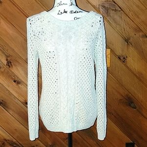 Scoop neck sweater by Tommy Bahamas